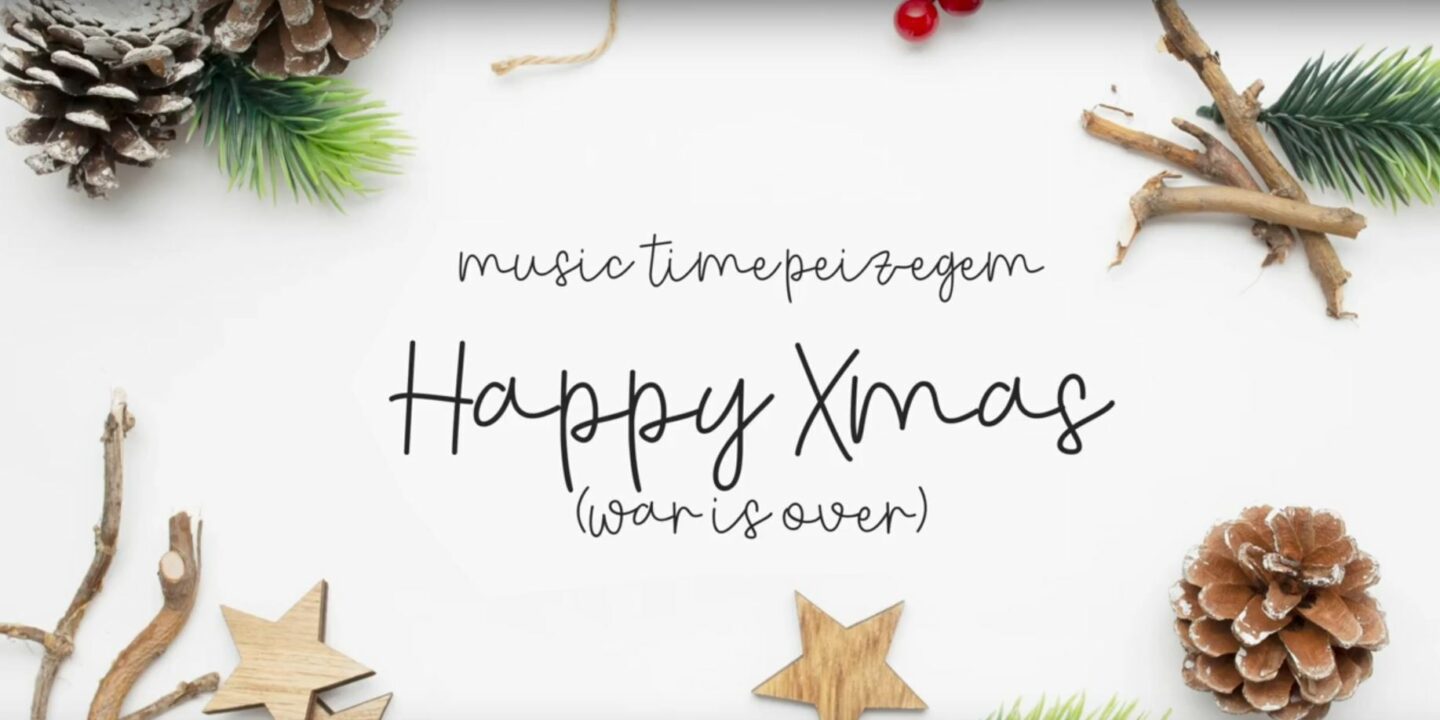 Music Time Peizegem – Happy Xmas in beeld, en op muziek vanuit ons kot!