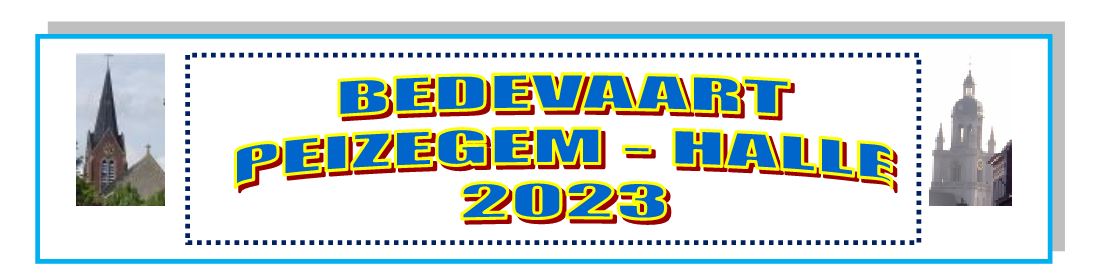 21 mei 2023 bedevaart Peizegem - Halle